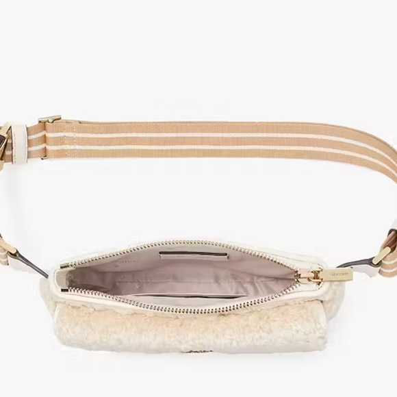 NEW Kate Spade Rosie Fur Belt Bag Purse Cream Sherpa
Crossbody - Picture 4 of 16